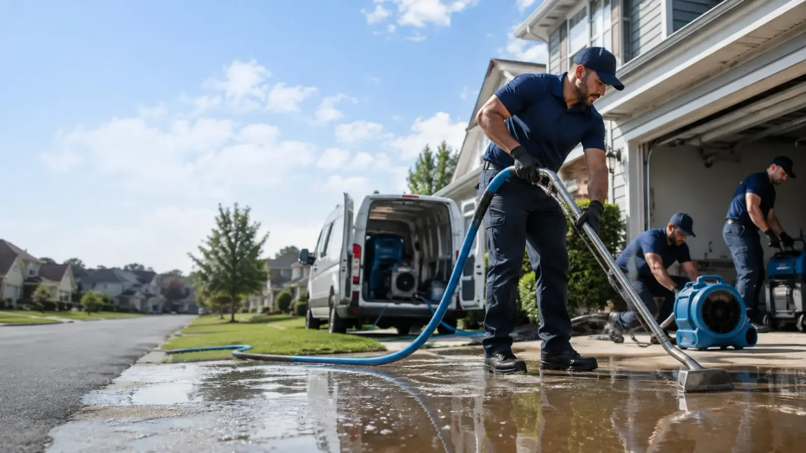 Flood Damage Restoration in Kemp, OK